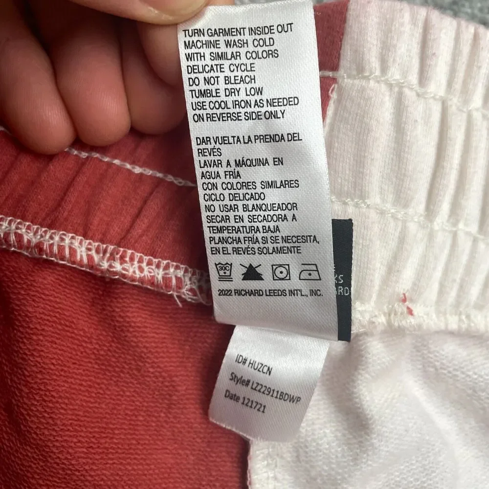 Disney Winnie The Pooh Sleepwear Pajama Pants Jogger Womens Medium Orange White - Picture 5 of 14